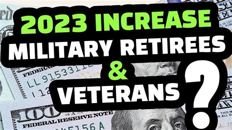 7 raise troops saw at the start of 2022. . 2023 military retiree pay raise